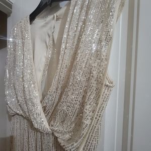 Women sequin lined dress